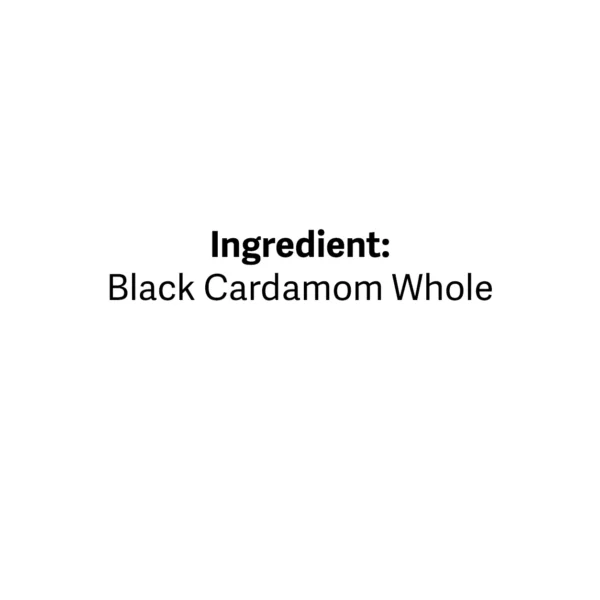 Black Cardamom