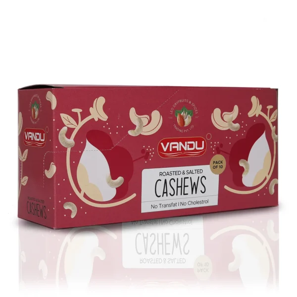 Roasted & Salted Cashews Box
