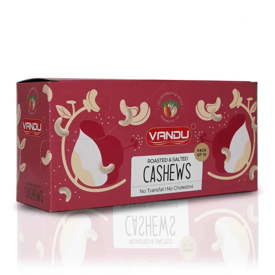 Roasted & Salted Cashews Box