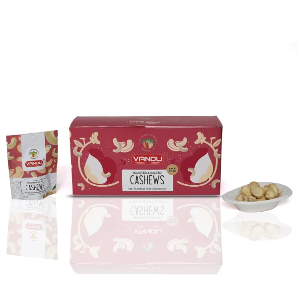 Roasted & Salted Cashews Box