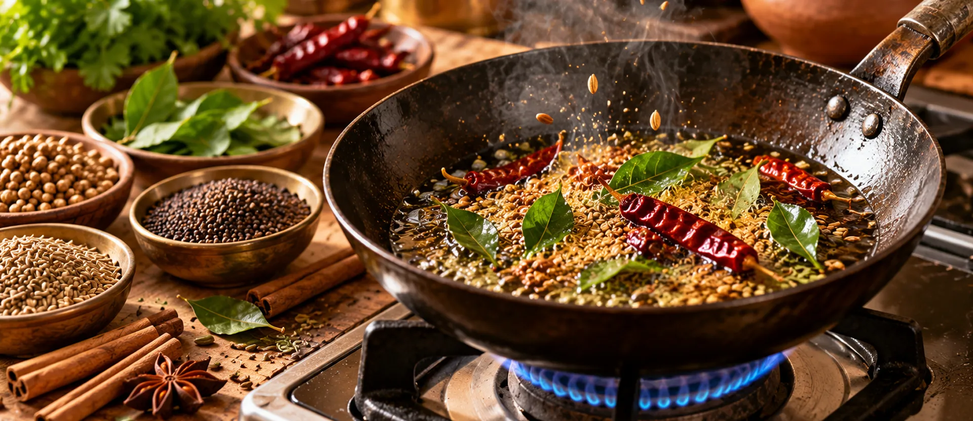 How to Temper Whole Spices for Indian Cooking