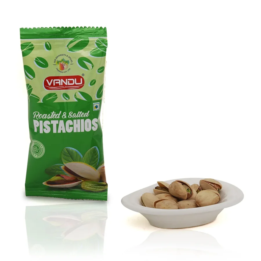Roasted & Salted Pistachios – Pillow Pouch