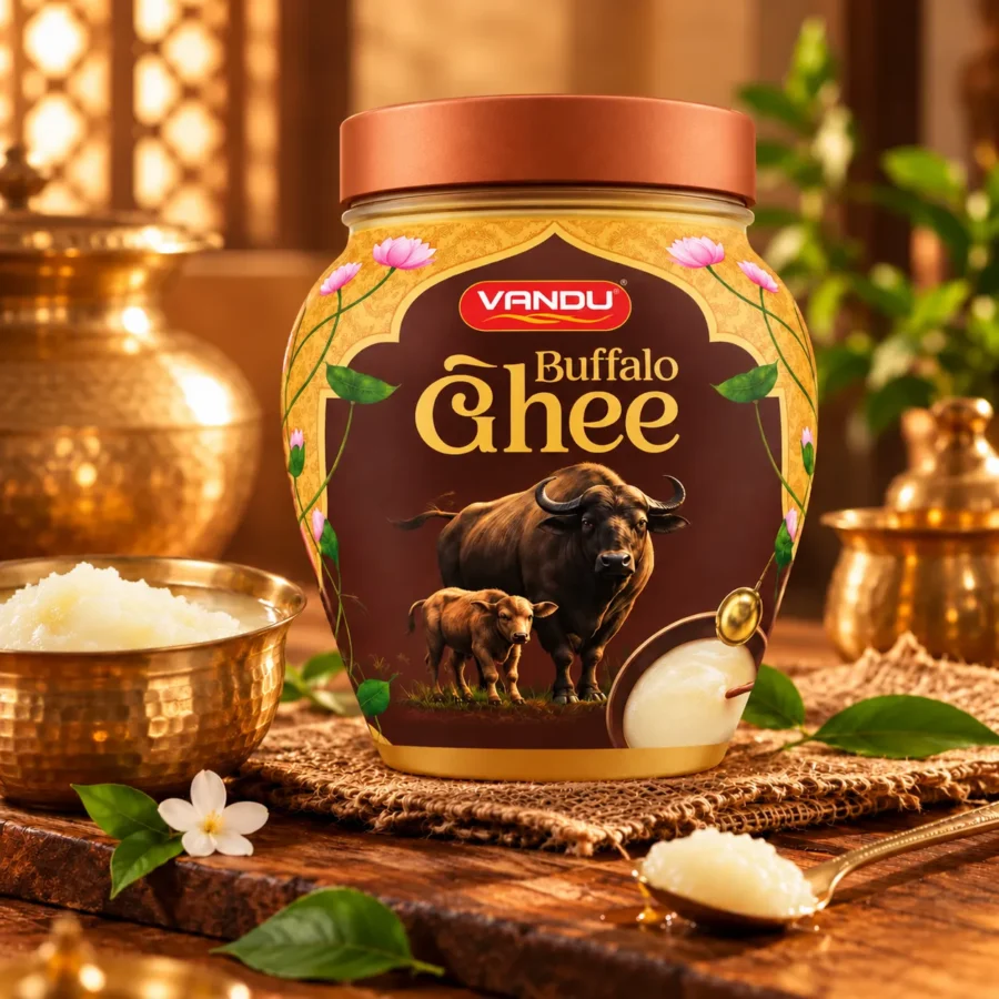 Buffalo Ghee (Plastic Jar Pack)