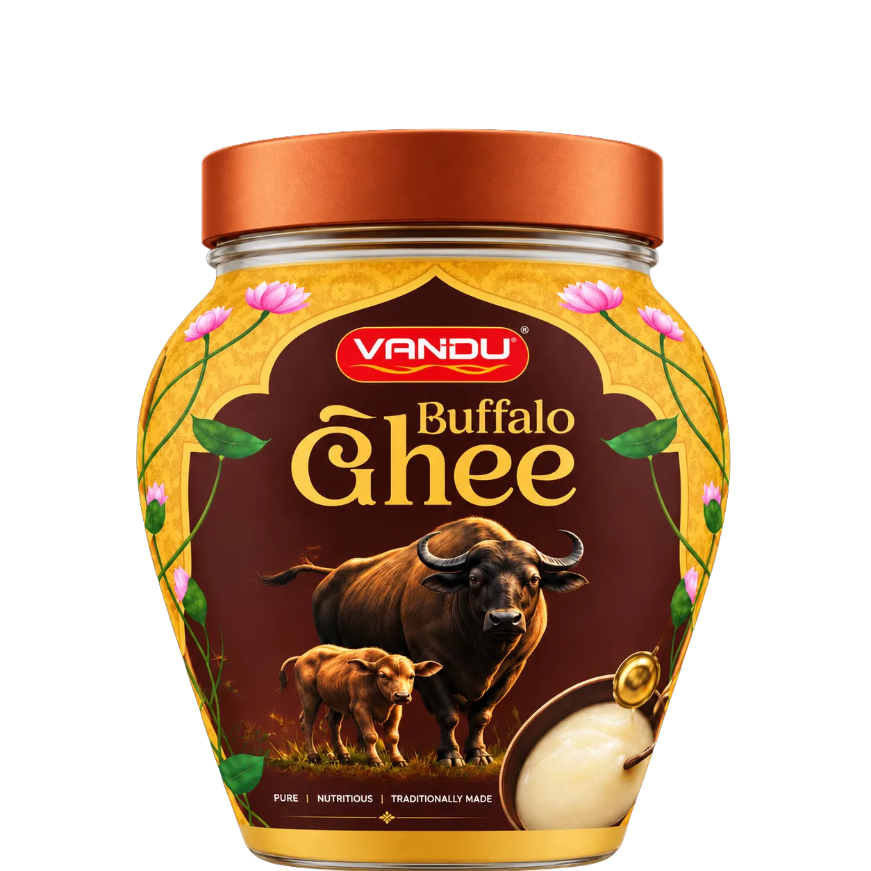 Buffalo Ghee (Plastic Jar Pack)
