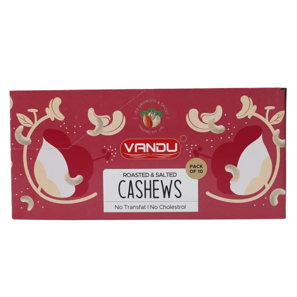 Roasted & Salted Cashews Box