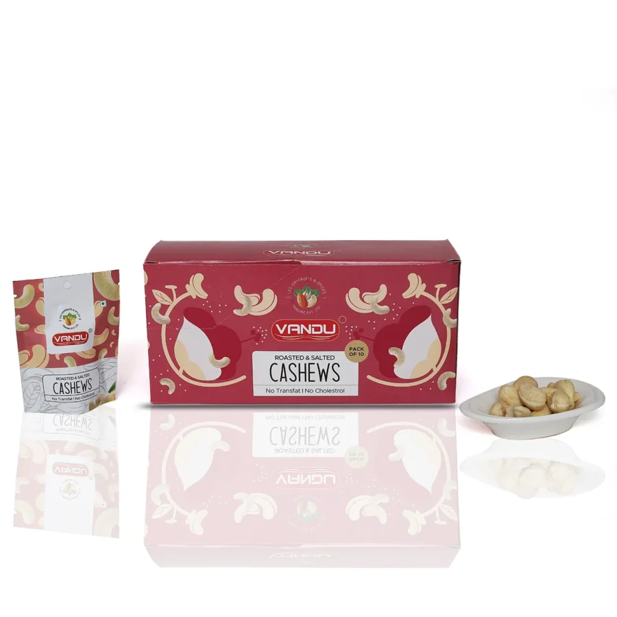 Roasted & Salted Cashews Box