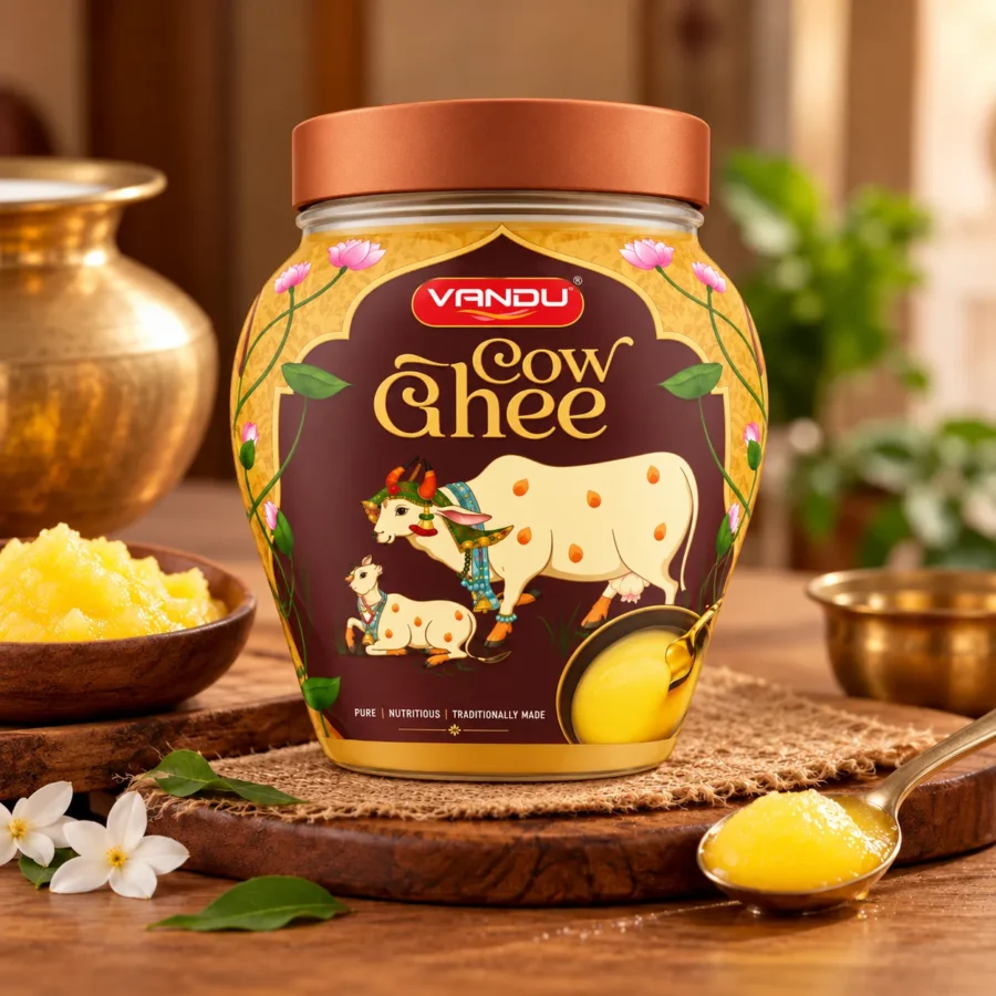 Cow Ghee (Plastic Jar)