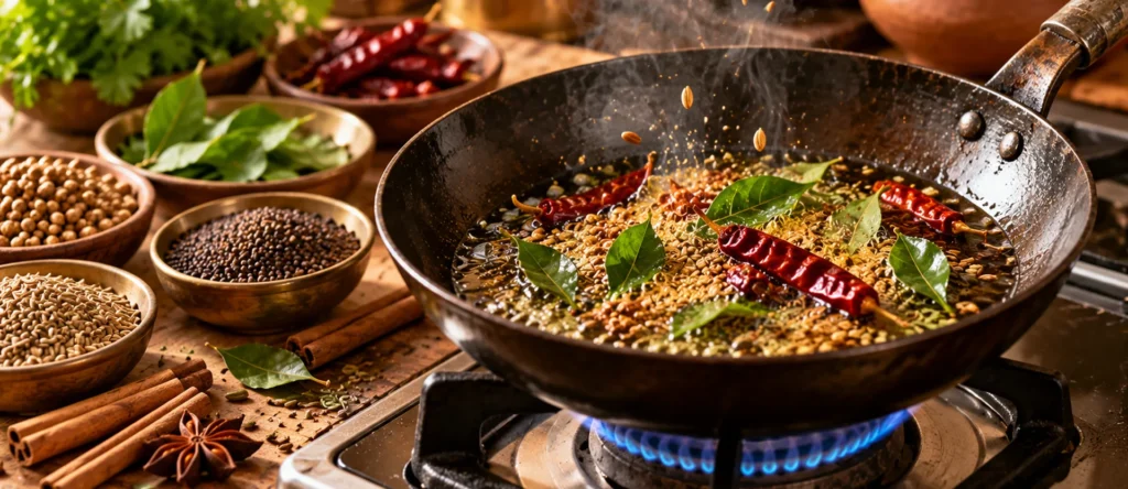 How to Temper Whole Spices for Indian Cooking