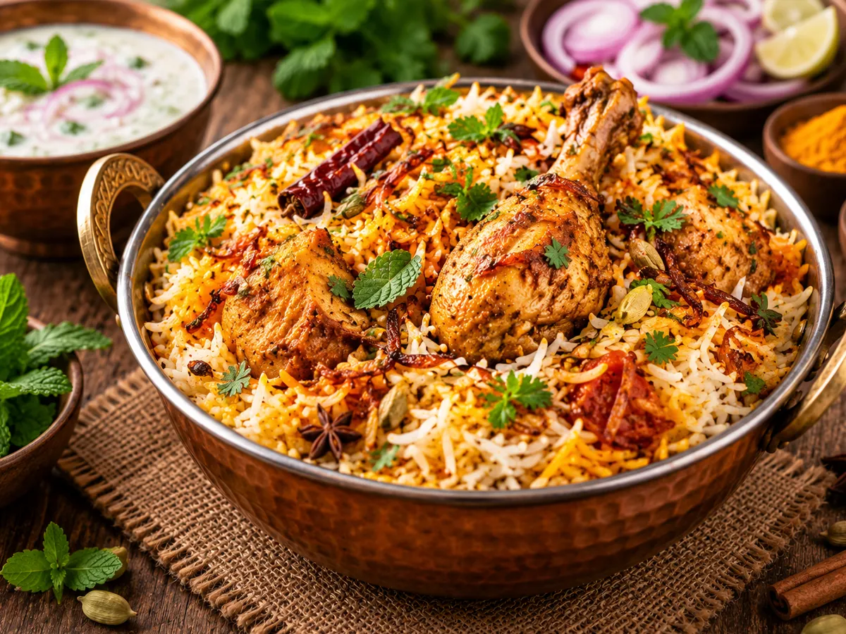 Indian Chicken Biryani