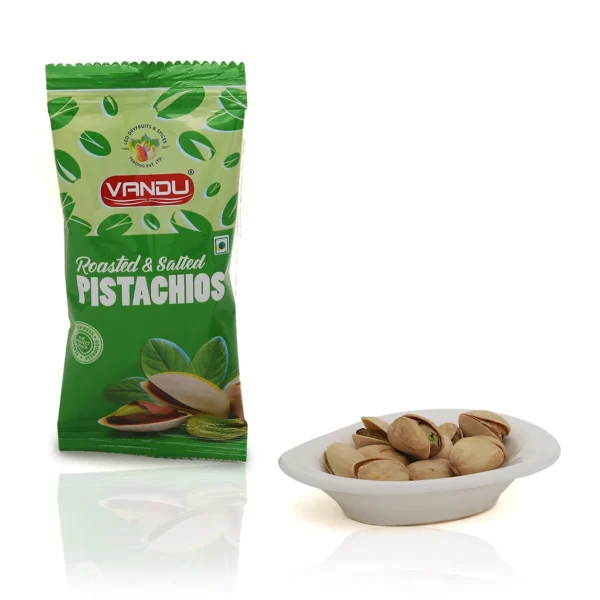 Roasted & Salted Pistachios – Pillow Pouch